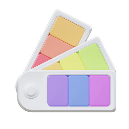 Palette de couleurs  3D Icon