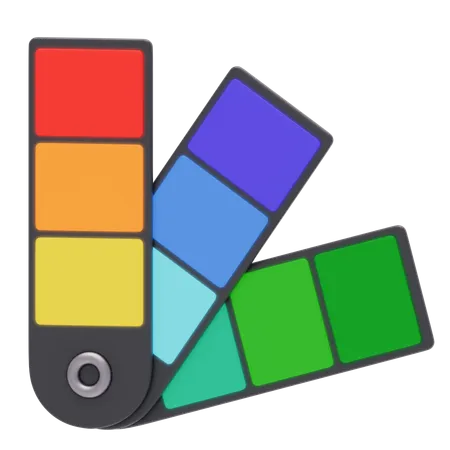 Palette de couleurs  3D Icon