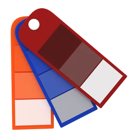 Palette de couleurs  3D Icon