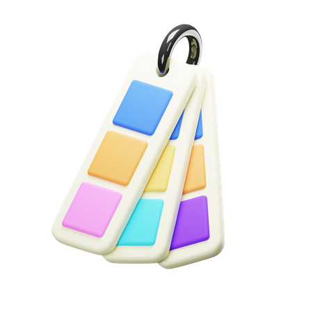 Palette de couleurs  3D Icon