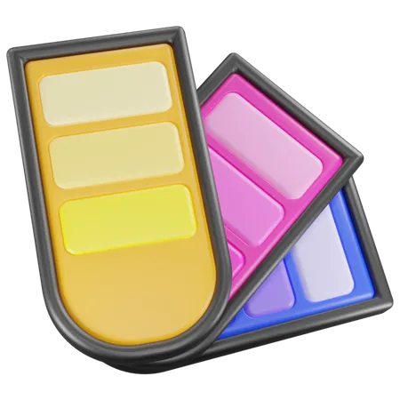 Palette de couleurs  3D Icon