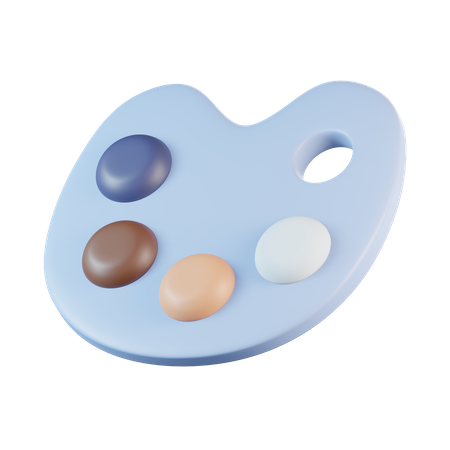 Palette de couleurs  3D Icon