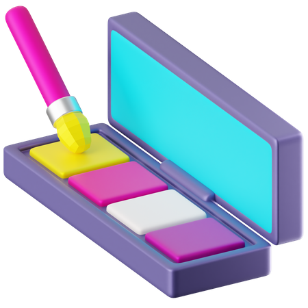 Palette de maquillage  3D Icon
