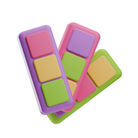 Palette de nuances  3D Icon