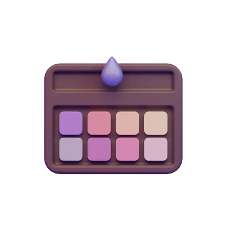 Palette Tray  3D Icon