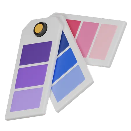 Palettes de couleurs  3D Icon