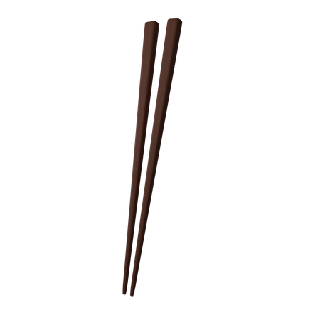 Palillos de madera  3D Icon