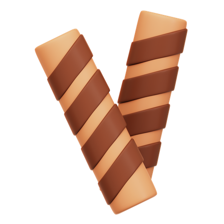 Barra de chocolate  3D Icon