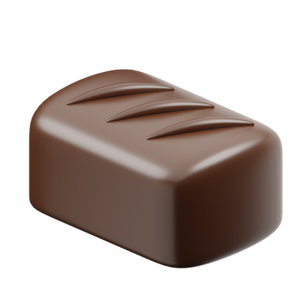 Palito de chocolate  3D Icon