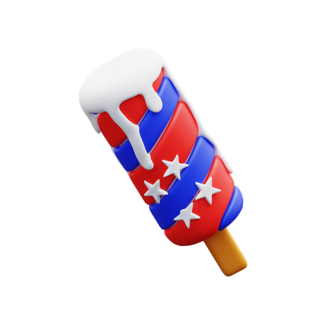 Palito de helado  3D Icon