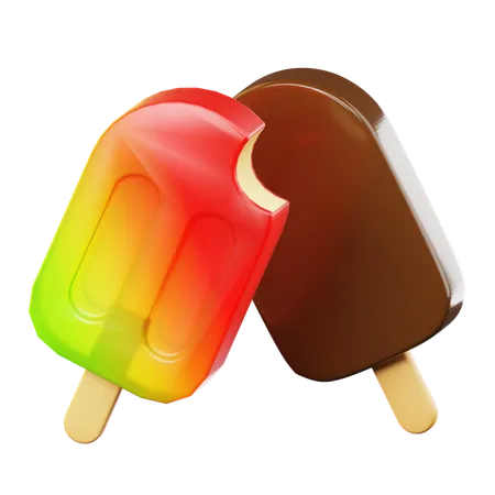 Palito de helado  3D Icon