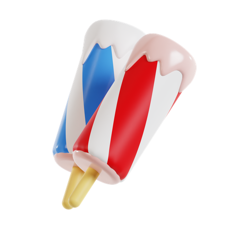 Palito de helado 2  3D Icon