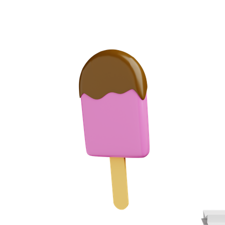 Palito de helado  3D Icon