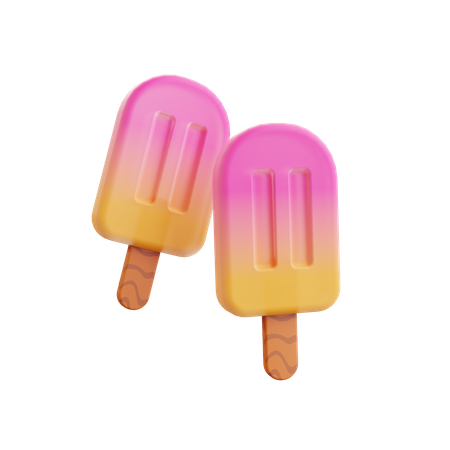 Palito de helado  3D Icon