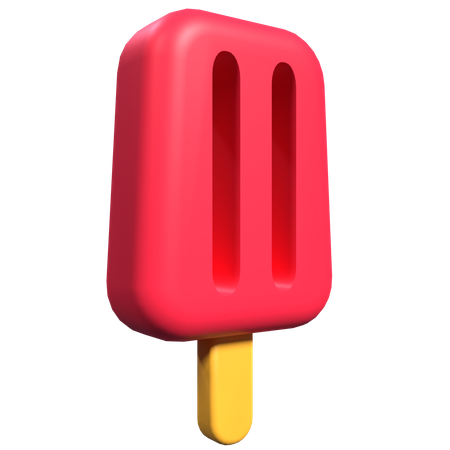 Palito de helado  3D Icon