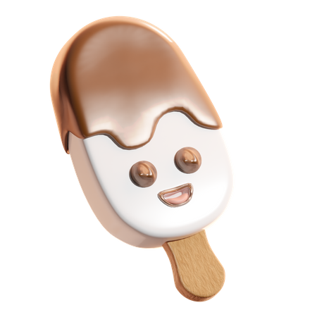 Palito de helado  3D Icon