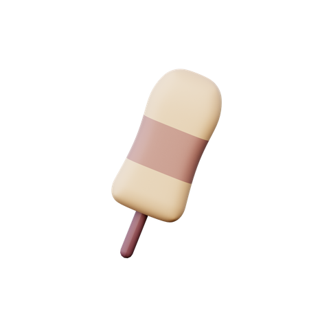 Palito de helado  3D Illustration