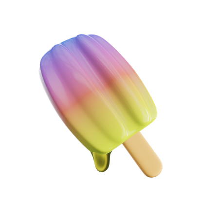 Palito de helado  3D Illustration