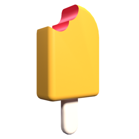 Palito de helado  3D Illustration