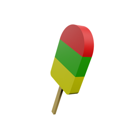 Palito de helado  3D Icon