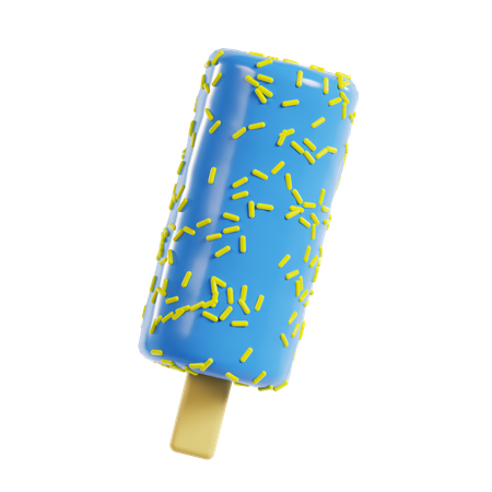 Palito de helado de menta  3D Icon