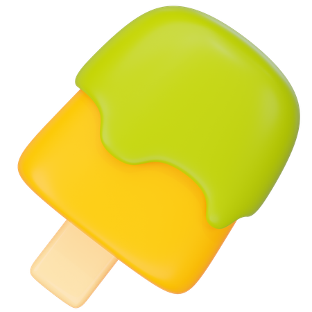 Palito de sorvete  3D Icon