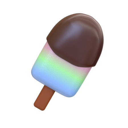 Palito de sorvete  3D Illustration