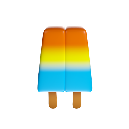 Palito de sorvete  3D Icon