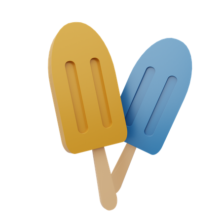 Palito de sorvete  3D Icon