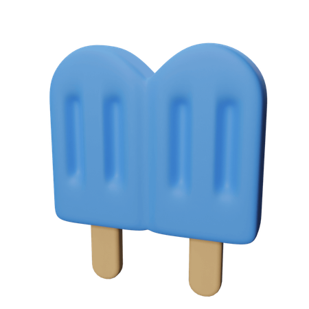 Palitos de sorvete  3D Icon