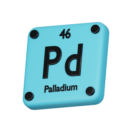 Palladium  3D Icon