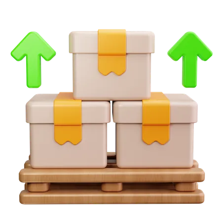 Pallet  3D Icon