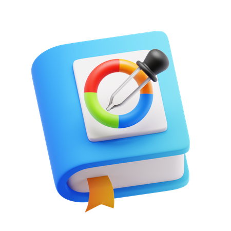 Pallete book  3D Icon