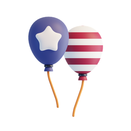 Palloncini  3D Icon