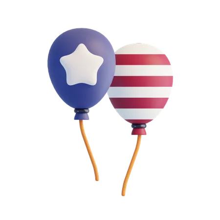 Palloncini  3D Icon