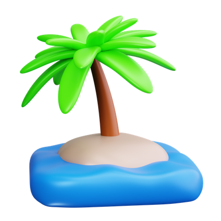 Palm  3D Icon