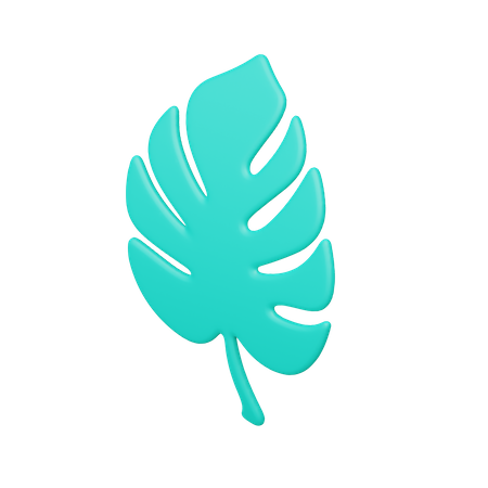 Palm Leaf  3D Icon