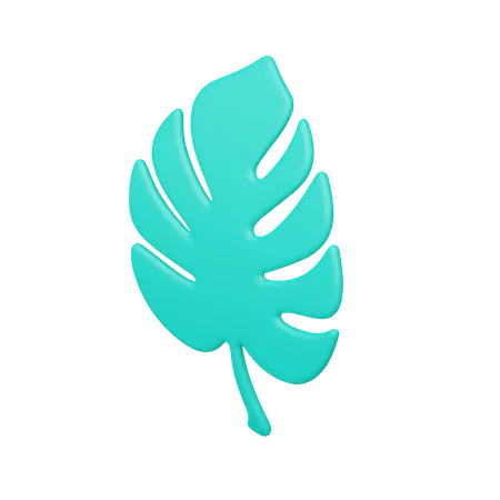Palm Leaf  3D Icon
