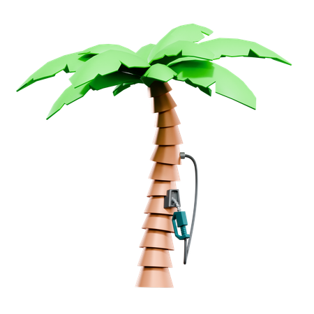 Palm Pump  3D Icon