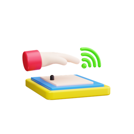 Palm Scan  3D Icon