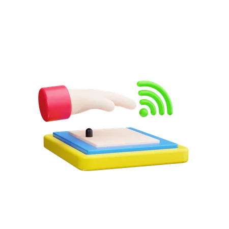 Palm Scan  3D Icon