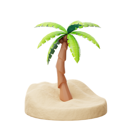 Palm tree  3D Icon