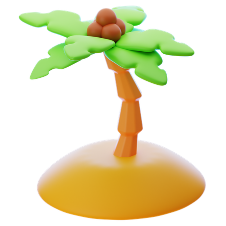 PALM TREE  3D Icon