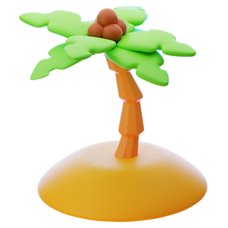 PALM TREE  3D Icon