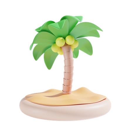 Palm Tree  3D Icon