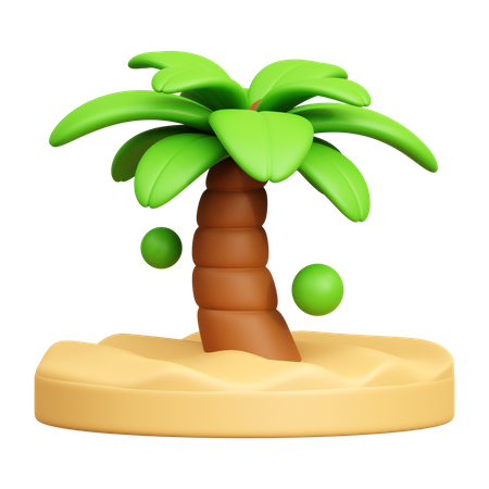 Palm Tree  3D Icon