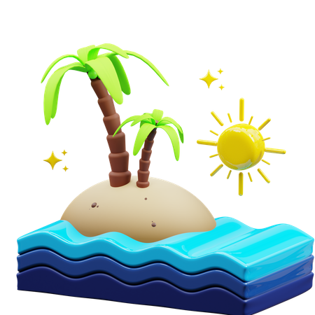 Palm Tree  3D Icon