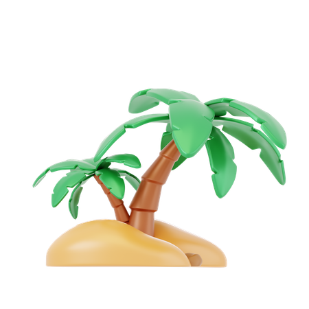 Palm Tree  3D Icon