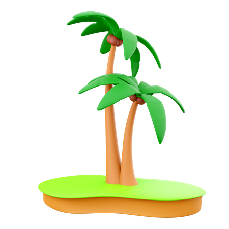 Palm Tree  3D Icon