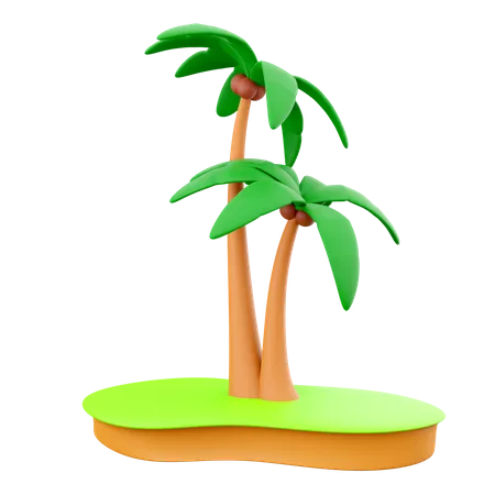 Palm Tree  3D Icon